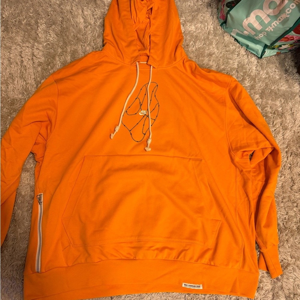 Nike Vibrant Orange Dri-FIT Hoodie